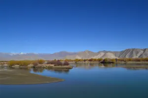 纯净的然乌湖图片第张