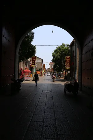 河南洛阳丽景门风景图片第张