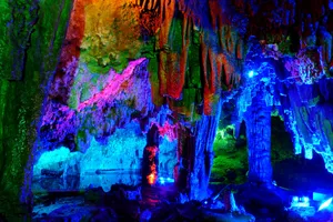 陕西商洛天佛洞风景图片第张