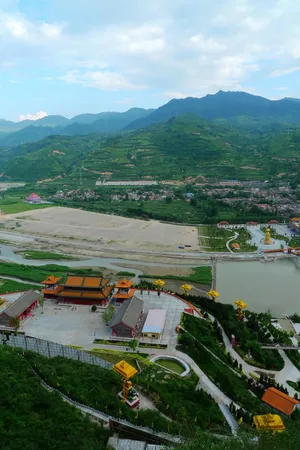 陕西凤县消灾寺风景图片第张