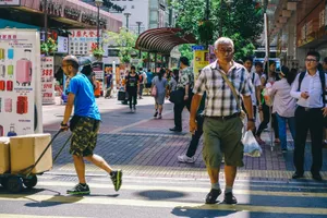 香港旺角街景图片第张