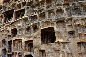 四川广元千佛崖风景图片第张