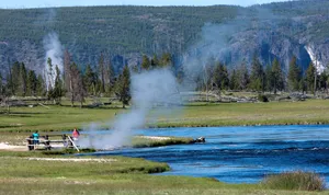 美国黄石国家公园地热风景图片第张