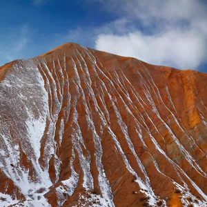 新疆硫磺沟雅丹地貌风景图片第张