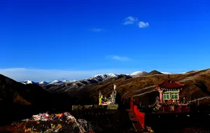 四川色达五明佛学院风景图片第张