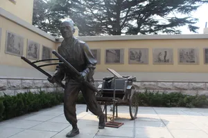 山东青岛老舍故居风景图片第张