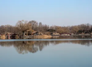 北京圆明园福海风景图片第张
