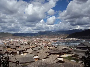 香格里拉独克宗古城图片第张