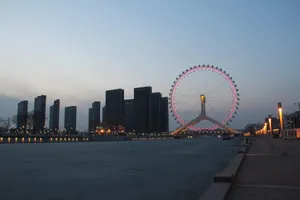 天津海河夜景图片第张