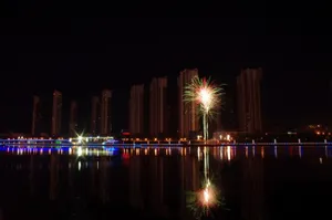 黑龙江齐齐哈尔大学夜景图片第张