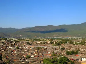 丽江古城俯瞰图片第张