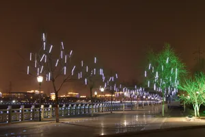 吉林伊通河夜景图片第张