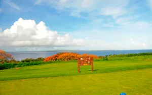 塞班岛珊瑚海球场风景图片第张