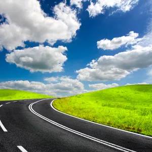高清道路风景图片