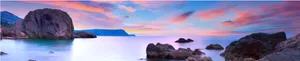 海边唯美黄昏图片