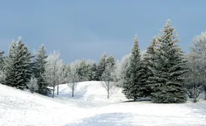唯美雪山高清素材