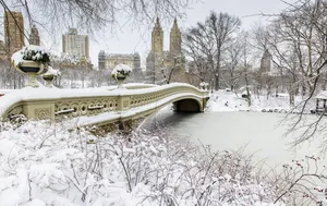 冬季唯美雪景图片_1