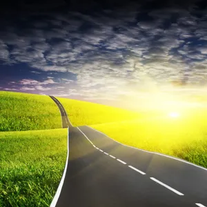 夕阳高速公路图片第1张