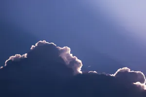 高空云朵唯美图片