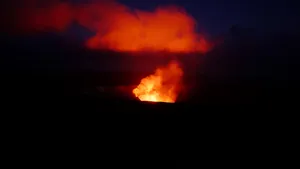 壮观的火山爆发图片_9