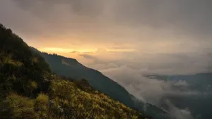 尼泊尔喜马拉雅山风景图片_7
