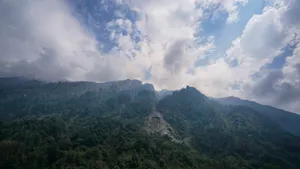 尼泊尔喜马拉雅山风景图片_9
