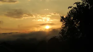 高清日出风景图片_4