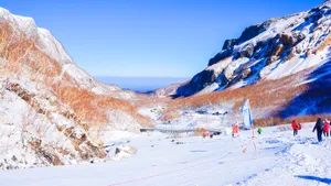 长白山雪景风景图片_2