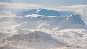 高清雪山景色图片_2