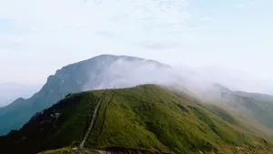 武功山云海风景图片_6