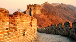 北京万里长城风景图片_3