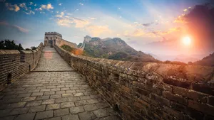 北京万里长城风景图片_4