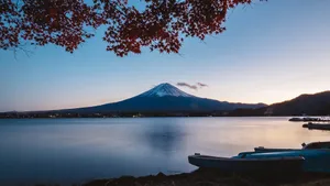 富士山风景图片壁纸_2