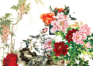 国画牡丹花图片_1
