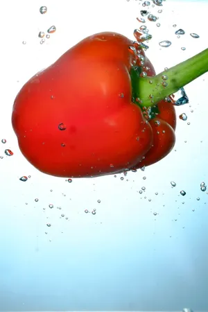 辣椒在水中图片第张