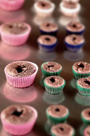 看起来很好吃的杯型蛋糕图片第张