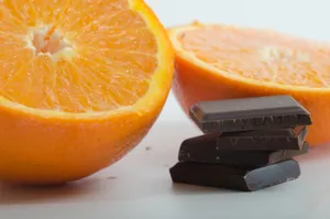 橙子和巧克力图片第张