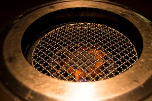 用炭火烤肉图片第张