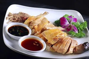 原汁原味的白切鸡图片第张