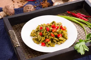 开胃小吃酸豆角图片第张