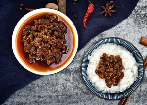 传统做法的美味豆豉图片第张