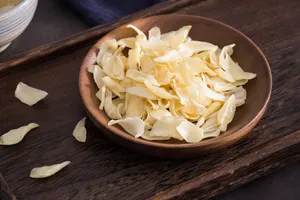 理脾健胃宁心安神的白色百合干图片第张