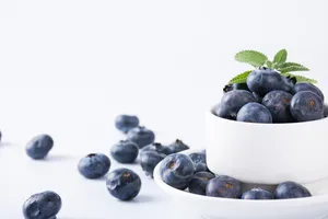 新鲜有营养的蓝莓图片第张