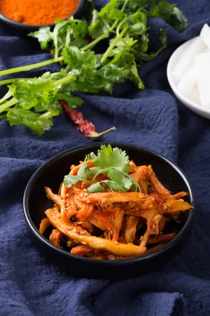 香辣可口的萝卜干图片第张