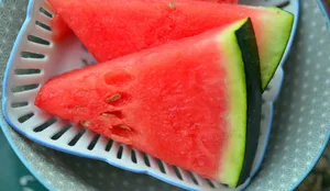 香甜可口的切片西瓜图片第张