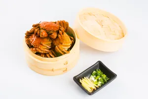 美味清蒸大闸蟹图片第张