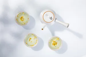 清香的桂花茶图片第张