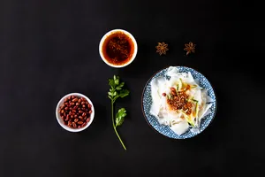 麻辣过瘾的凉皮图片第张