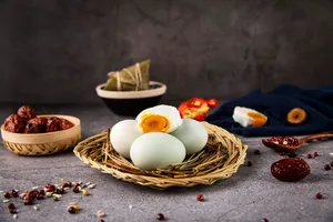 美味的咸鸭蛋图片第张