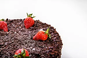 可口香甜的水果奶油蛋糕图片第张